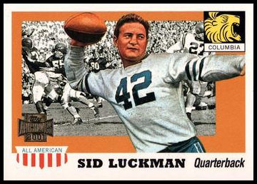 87 Sid Luckman